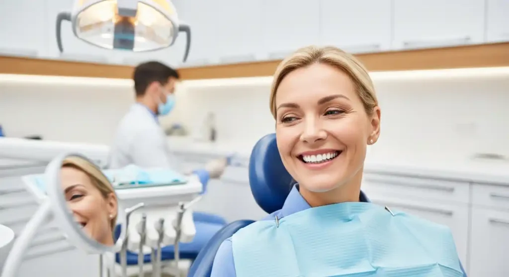 Professional teeth whitening treatment in Mesa AZ dental clinic
