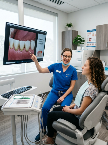 Dentist_explaining_oral_health