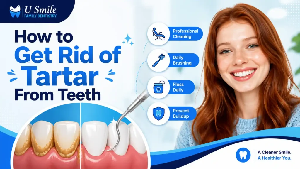 how to get rid of tartar from teeth